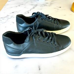 NWOB Leather Bruno Marc Men's Casual Dress Sneakers Lace-Up Skate Shoes Size 9